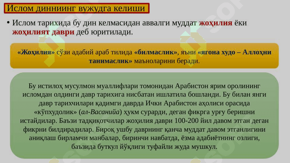 MUSULMONLIK 2