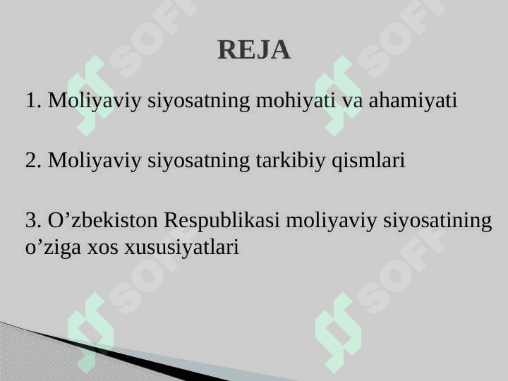 MOLIYAVIY SIYOSAT 2