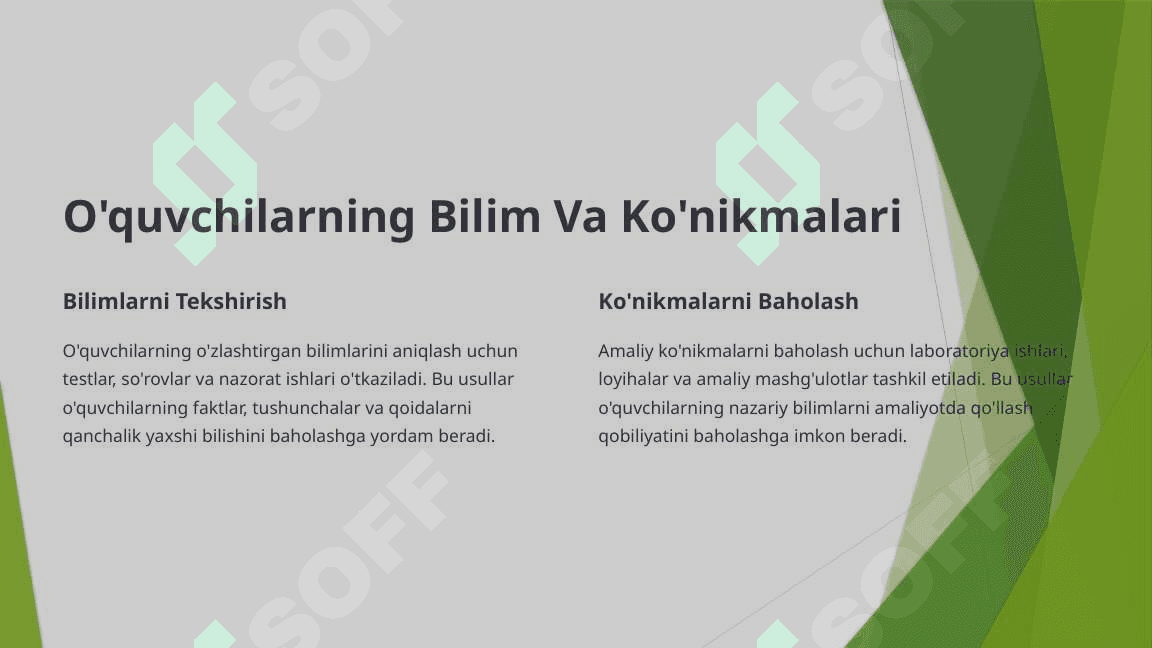 Pedagogik Diagnostika Ob'ektlari-Ta'lim Sifatini Baholash 3