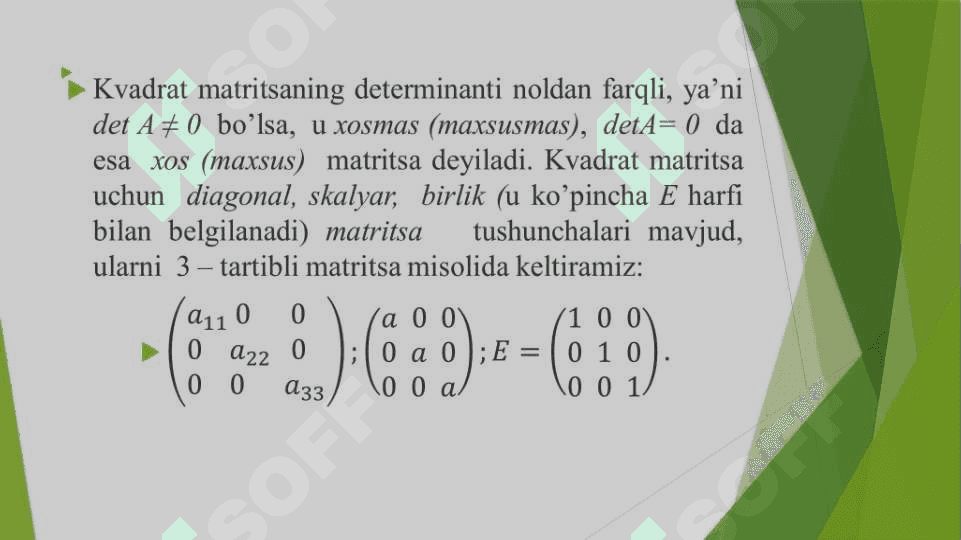 Chiziqli tenglamalar sistemasini yechishning aniq usullari | Sonli usullar 4