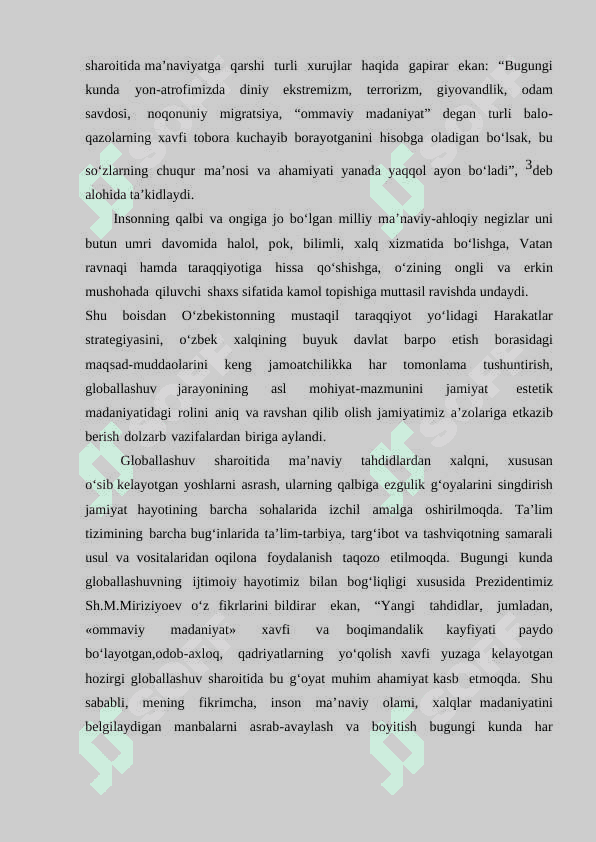 Dunyoning turli mamlakatlaridagi yangiliklarning mafkuraviy ta'siri 4