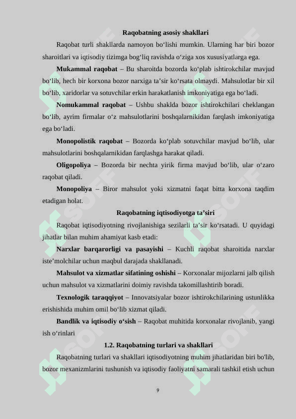 RAQOBAT VA MONOPOLIYA 8