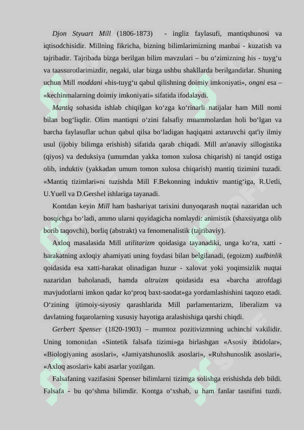 XIX-asrda g‘arb ijtimoiy falsafasi 5