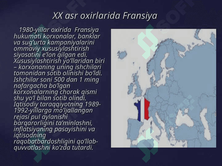 1991 – 2017-yillarda Fransiya 4