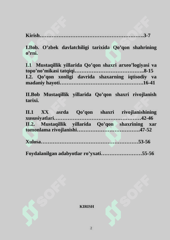 Mustaqillik yillarida Qo’qon shaxri tarixini o’rganilishi 2