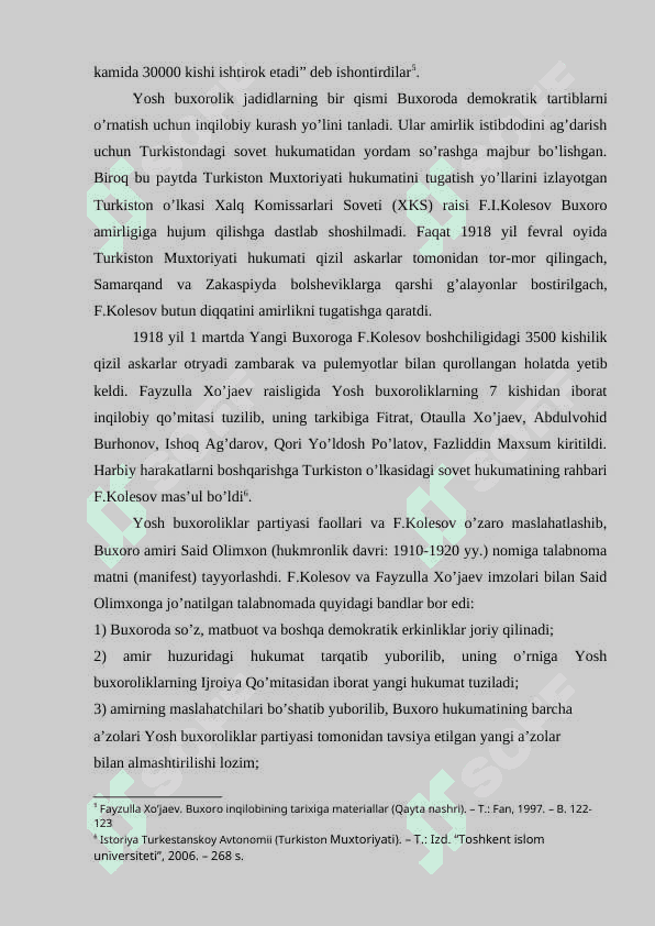 Buxoroga sovet davlatining xujumi va uning oqibatlari 8