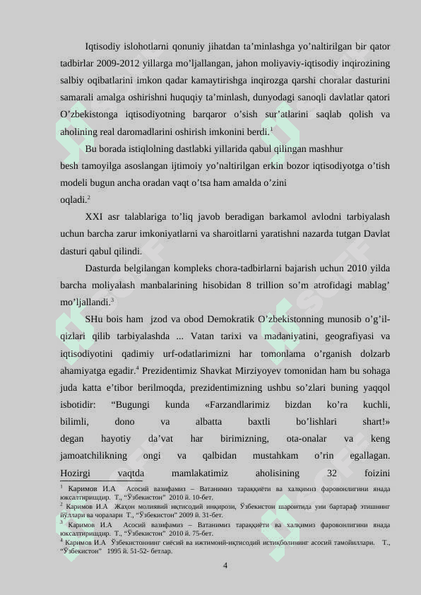 Mustaqillik yillarida tarix fanidagi o’zgarishlar 4