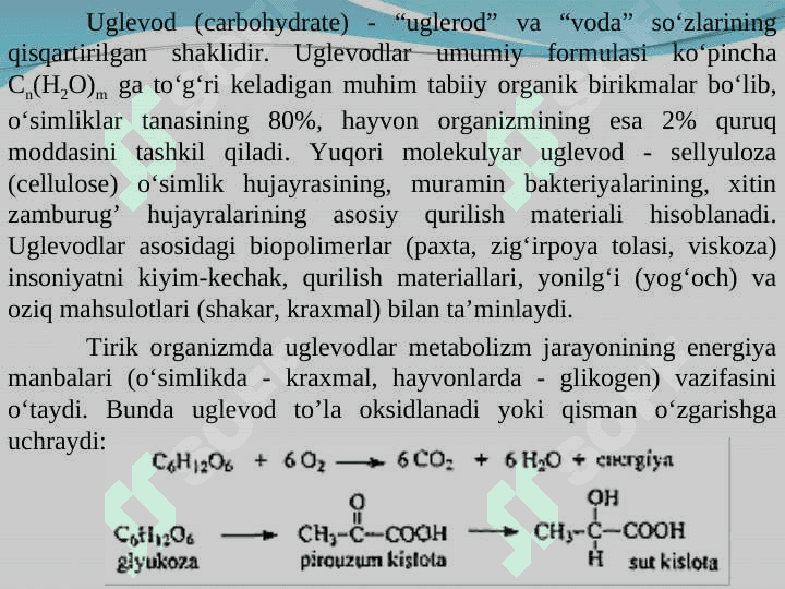 Uglevodlar 3