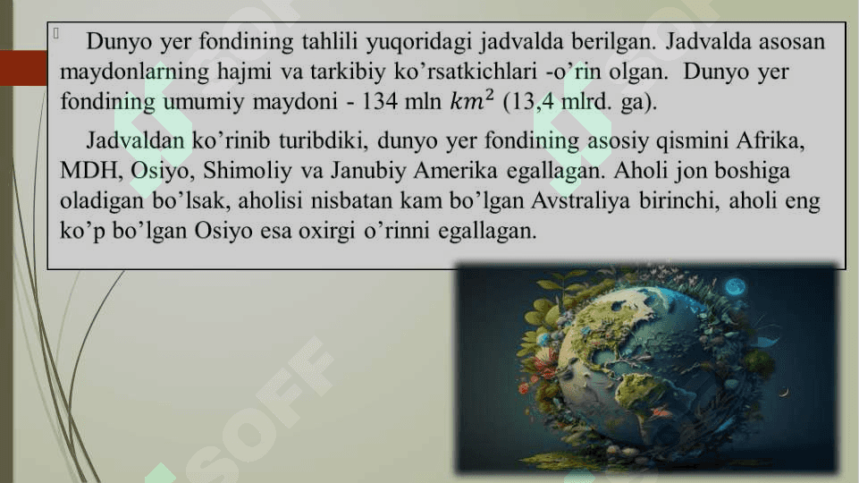 Jahon yer fondi 4