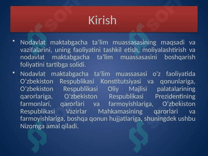 Nodavlat maktabgacha ta’lim tashkilotlarini tashkil etish 3