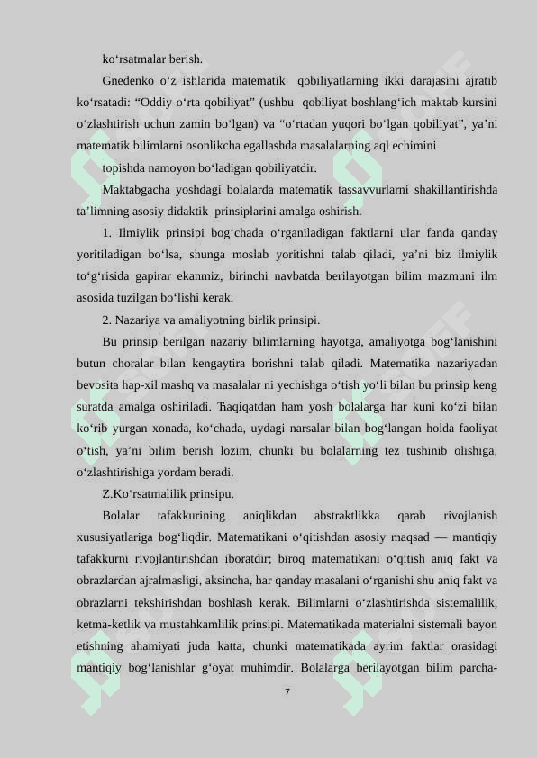 Tarbiyachilar bilim darajasini va mahoratini oshirish shakllari 7