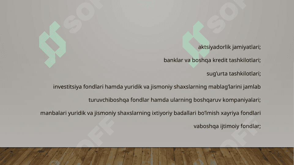 AUDIT TEKSHIRUVI TURLARI VA SHAKLLARI 4