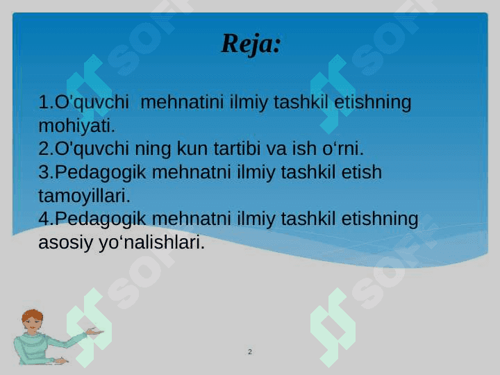 O'quvchilarning mustaqil ishlarini tashkil etish 2