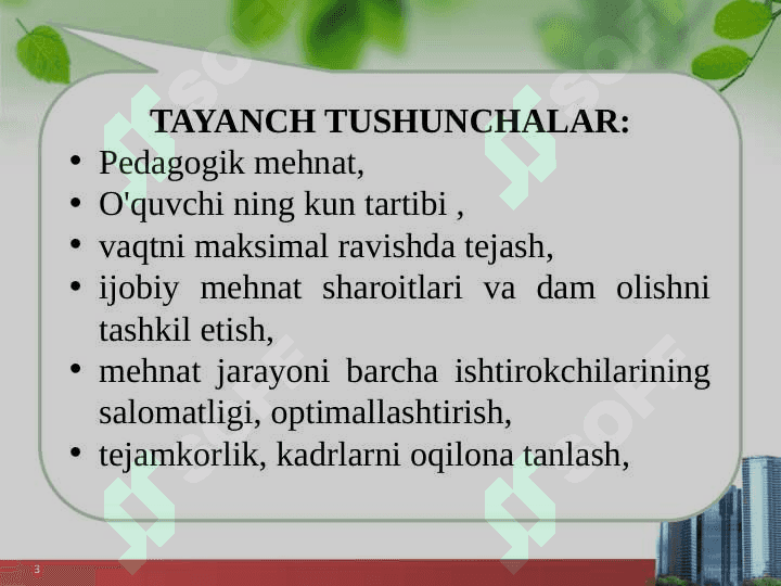 O'quvchilarning mustaqil ishlarini tashkil etish 3