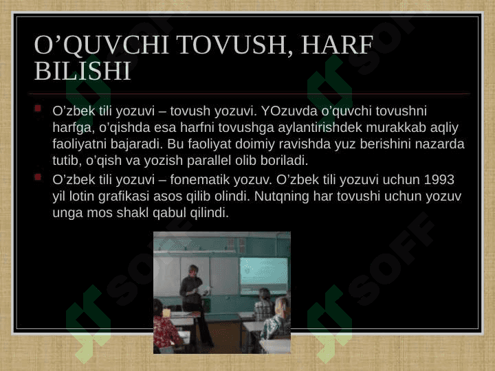 SAVOD O’RGATISH METODLARINING QIYOSIY-TANQIDIY TAHLILI 6
