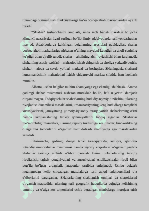 Mustaqillik yillarida Qo’qon shaxri tarixini o’rganilishi. 8