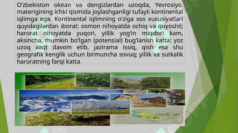 O‘zbekiston iqlimi 2