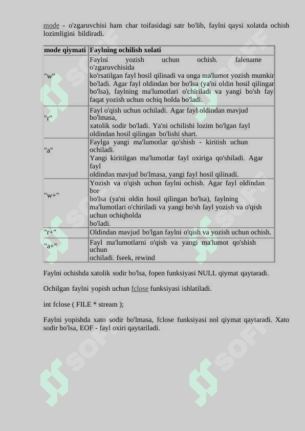 Fayllar bilan ishlash. Binar fayllar 2