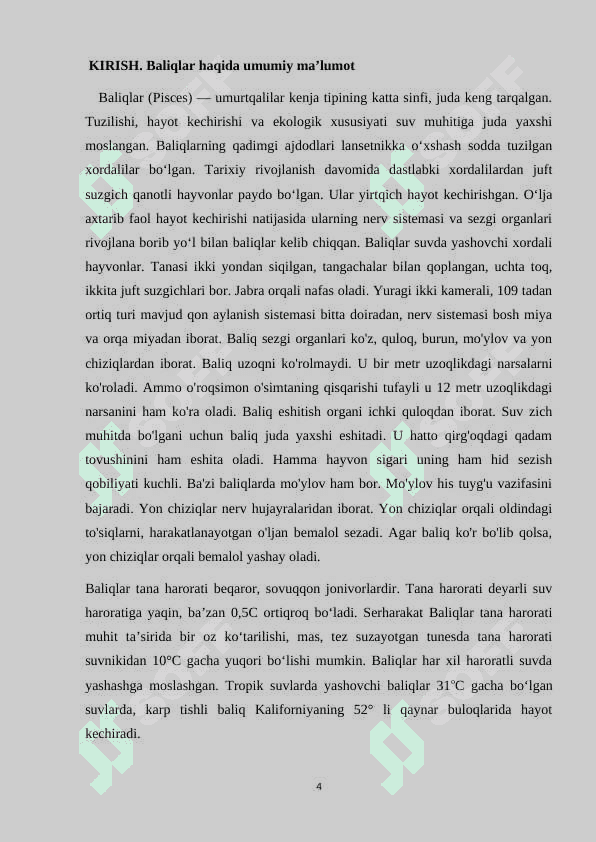 Baliqlarning ko’payishi va nasliga g’amxo’rligi 4
