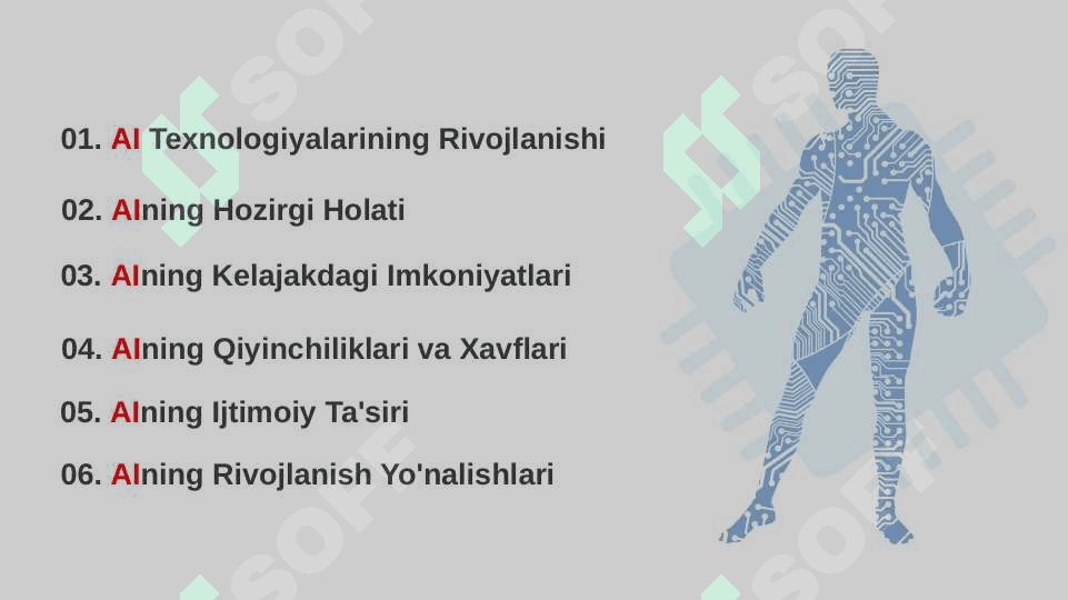 Sun’iy intellekt (AI)ning kelajagi. 2