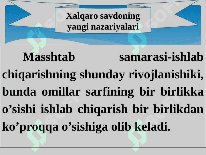 Globallashuv va xalqaro savdoning rivojlanish tendensiyalari 5
