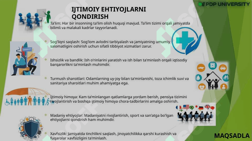 Tashkilotlarning maqsadi va vazifalari 4