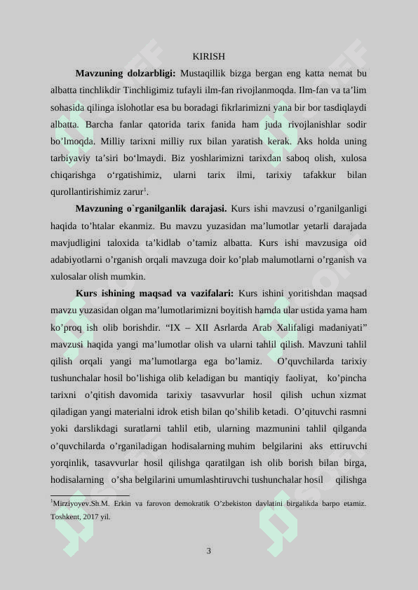 IX – XII ASRLARDA ARAB XALIFALIGI MADANIYATI 3