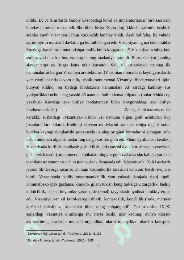 ILK O’RTA ASRLADA VIZANTIYA 8