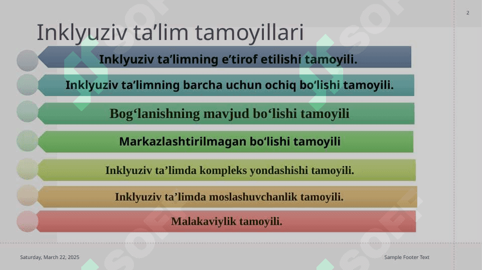 Inklyuziv ta’limga  bo‘lgan ehtiyojlar va uning sabablari 2