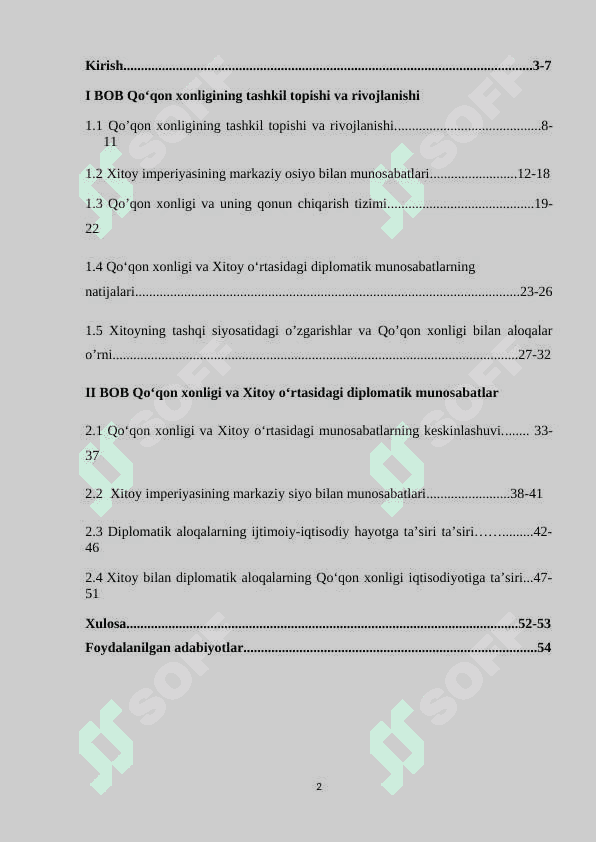 Qo’qon xonligi va Xitoy o’rtasidagi diplomatik munosabatlar K.docx 2
