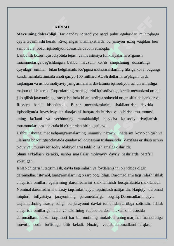 Iqtisodiy jamg’arish mohiyati va manbalari 3
