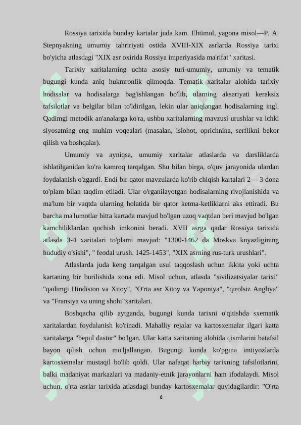 tarix darslarida xaritalar bilan ishlash 6