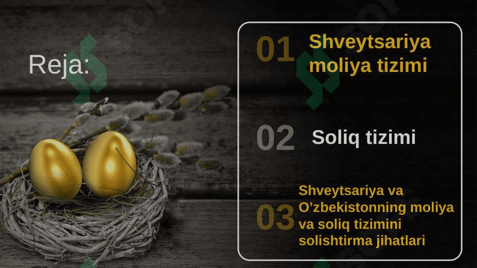 Shveytsariya moliya va soliq tizimi 3