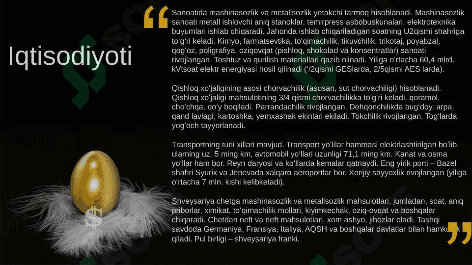 Shveytsariya moliya va soliq tizimi 7