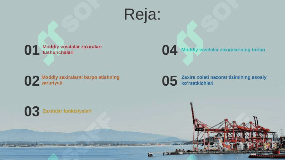 LOGISTIKA TIZIMIDA ZAHIRALARNI BOSHQARISH 3