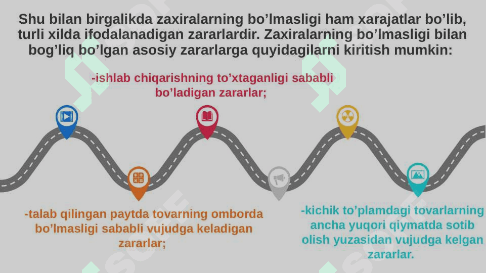 LOGISTIKA TIZIMIDA ZAHIRALARNI BOSHQARISH 5