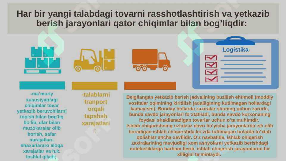 LOGISTIKA TIZIMIDA ZAHIRALARNI BOSHQARISH 7