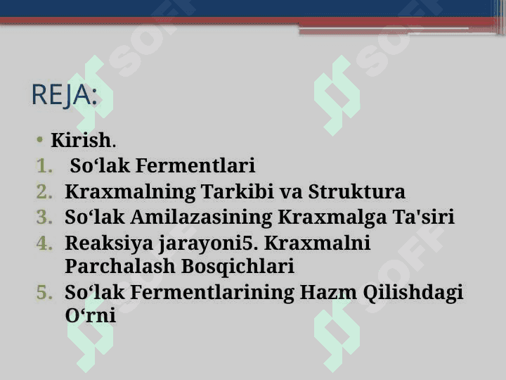 Soʻlak fermentlarning kraxmalga taʼsiri  M.pptx 2