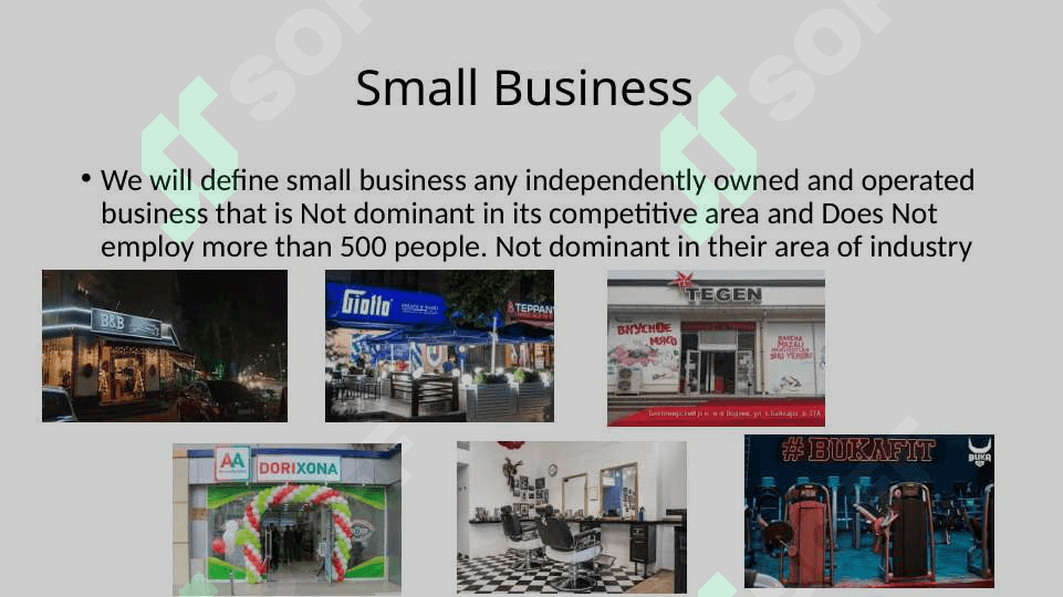 Small Business  Entrepreneurship Franchising 5