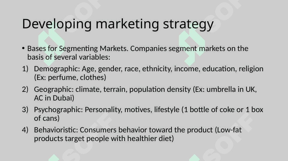 Customer Driven Marketingand its Strategy 7