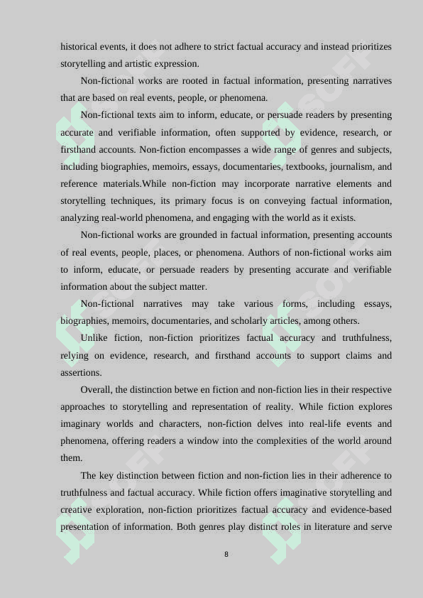 THE ROLE OF FICTION IN IMPROVING READING SKILLS 7