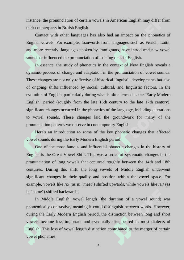 PHONETICS CHANGES VOWELS IN NEW ENGLISH PERIOD 3