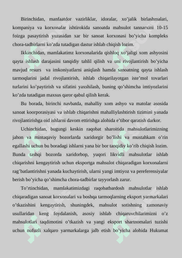 XALQA XOSIL QILISH JARAYONLARI 4