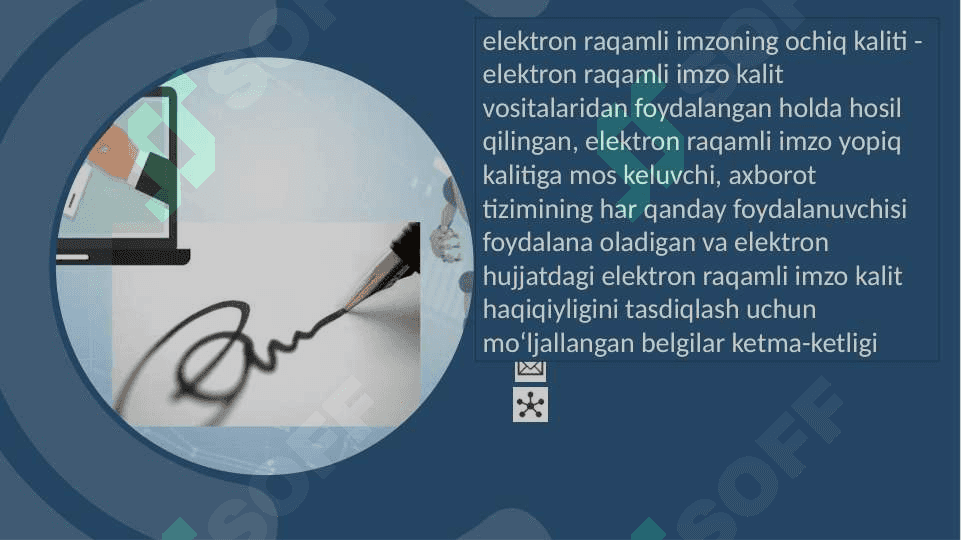 Elektron tijorat tizimlari va elektron raqamli imzo 8