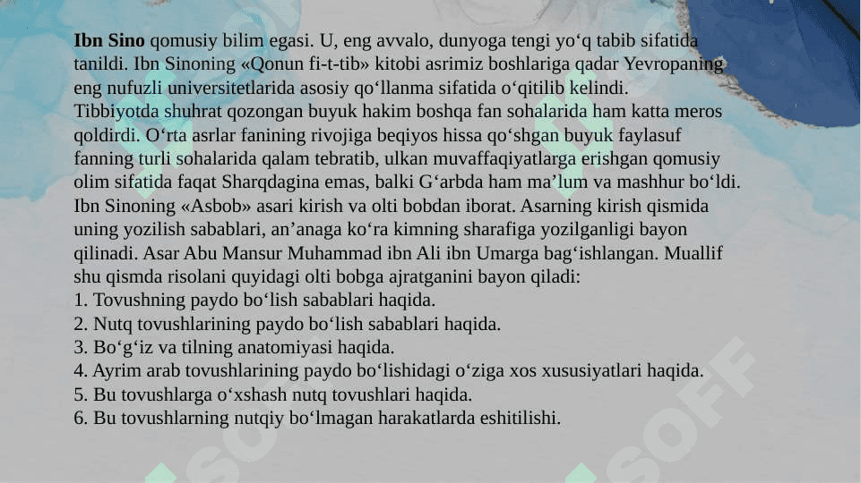 O’rta Osiyoda tilshunoslikning rivojlanishi 8