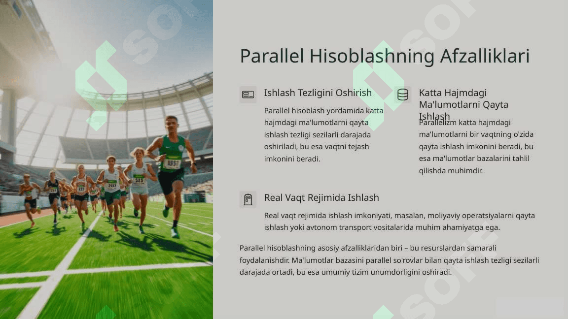 Tizimli dasturlashda paralel hisoblashlar 3