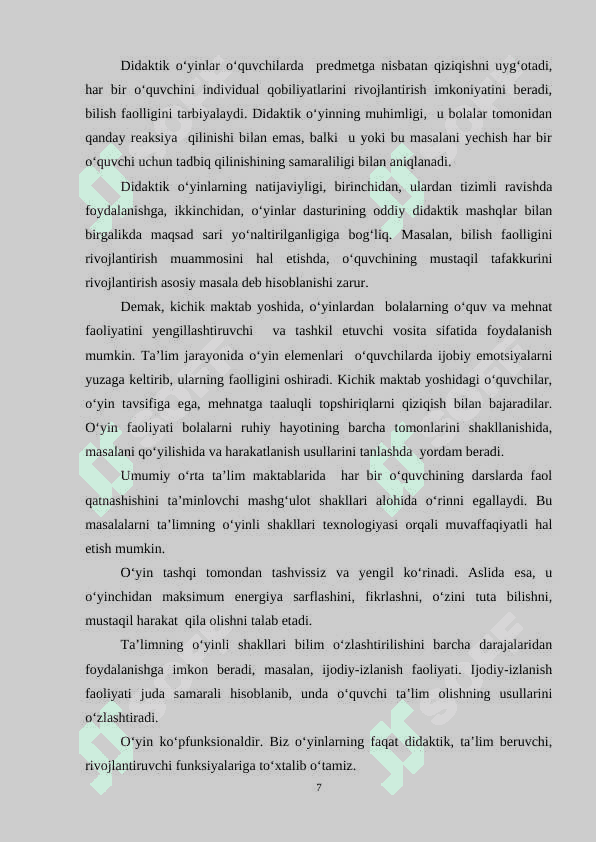 3-4-sinfda o`quvchilarning bog`lanishli nutqini o`stirishda video vositalardan foydalanish 6