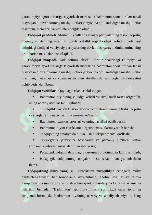 BADMINTON SPORT O‘YNINING SHAKLLANISHI VA RIVOJLANISHINING NAZARIY ASOSLARI 5