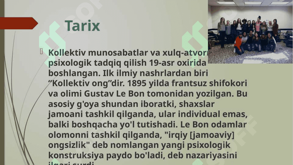 psixologiyada guruhlar muammosi va qonuniyatlari 5