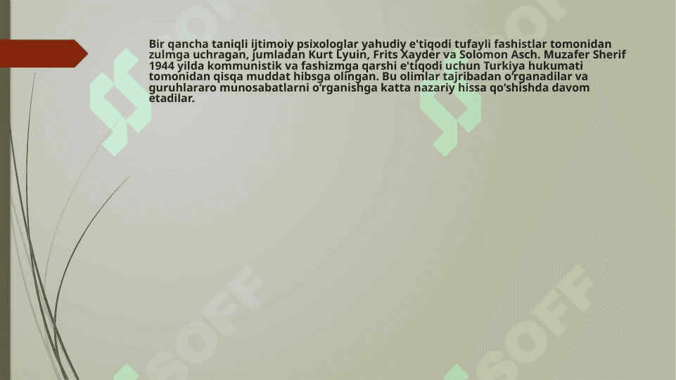 psixologiyada guruhlar muammosi va qonuniyatlari 8
